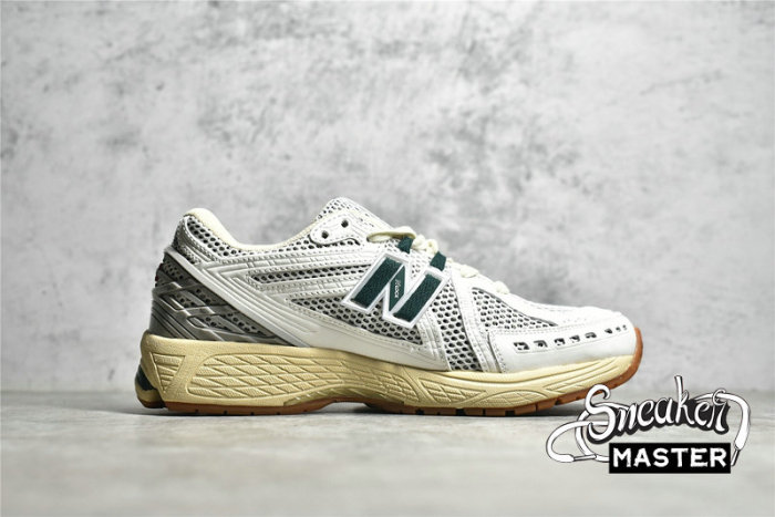 NEW BALANCE 1906R RUNNING SHOES WHITE/GREEN/BEIGE M1906RQ