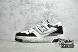 NWE BALANCE 550 RUNNING SHOES WHITE/WHITE/BLACK BB550NCA