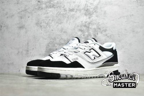 NWE BALANCE 550 RUNNING SHOES WHITE/WHITE/BLACK BB550NCA