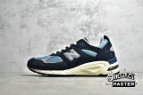 NEW BALANCE 990V2 MADE IN USA NAVY/CASTLEROCK/WHITE M990TB2