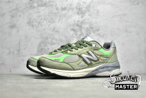 NEW BALANCE PATTA X 990V3 MADE IN USA LIGHT OLIVE/GREY/BEIGE M990PP3