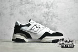 NWE BALANCE 550 RUNNING SHOES WHITE/WHITE/BLACK BB550NCA