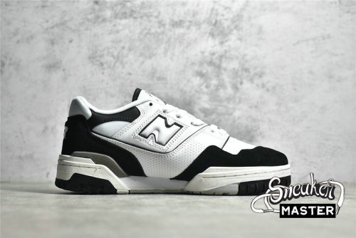 NWE BALANCE 550 RUNNING SHOES WHITE/WHITE/BLACK BB550NCA