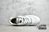 NEW BALANCE 550 RUNNING SHOES WHITE/MARBLEHEAD-DARK GREY BB550PWA