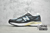 NEW BALANCE KITH X 990V3 MADE IN USA STEEL BLUE/GREY/BEIGE M990KS3
