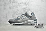 NEW BALANCE  WTAPS X 990V2 MADE IN USA GREY/GREY/SILVER M990WT2