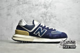 NEW BALANCE 574 LEGACY RUNNING SHOES NAVY/ANGORA U574LGBB