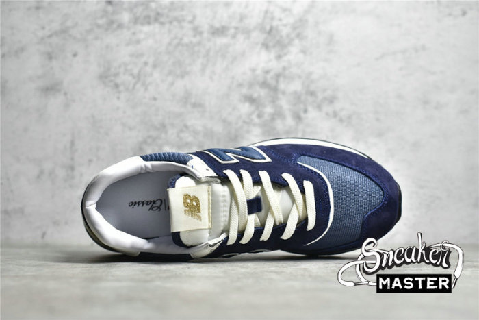 NEW BALANCE 574 LEGACY RUNNING SHOES NAVY/ANGORA U574LGBB