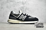 NEW BALANCE 574 LEGACY RUNNING SHOES BLACK/MARBLEHEAD U574LGG1
