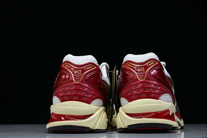 1203A692-100 GEL KAYANO 14 SPORTY AND CASUAL BREATHABLE RUNNING SHOES RED/REDNESS