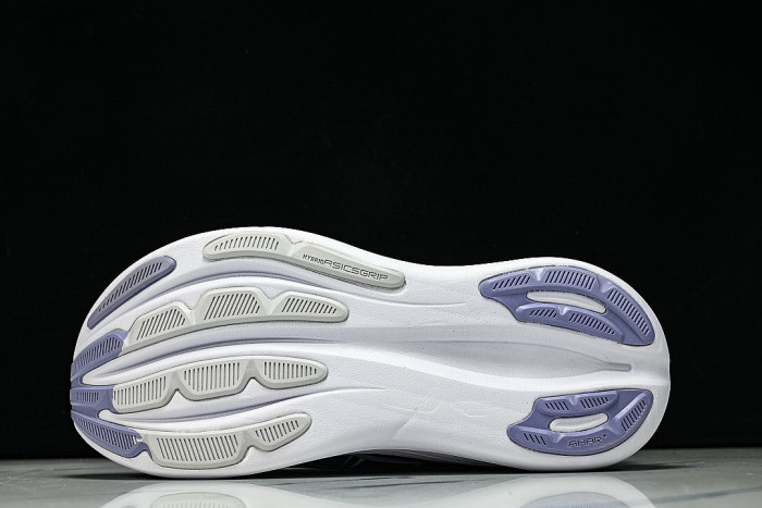 1011C127-402 GEL NIMBUS 28 LOW-TOP RUNNING SHOES NAVY BLUE/PURPLE