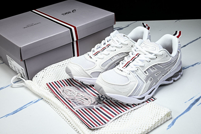 1203B291-100 GEL KAYANO 14 MEN'S AND WOMEN'S SPORTS AND CASUAL SHOES LIGHT GRAY/GREY