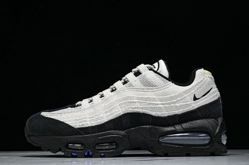IQ0284-010 AIR MAX 95 RETRO SHOCK ABSORBING AIR CUSHIONED RUNNING SHOES LIGHT GRAY/GREY
