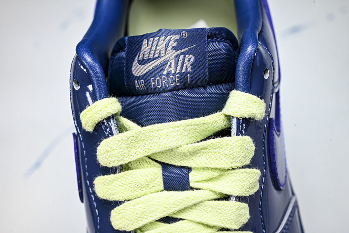 IO4489-400 AIR FORCE 1 07 LOW CASUAL SNEAKERS NAVY BLUE/MIDNIGHT BLUE