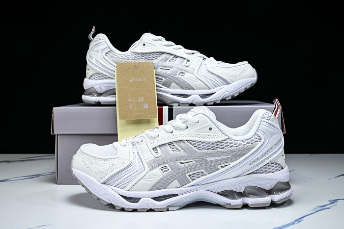 1203B291-100 GEL KAYANO 14 MEN'S AND WOMEN'S SPORTS AND CASUAL SHOES LIGHT GRAY/GREY