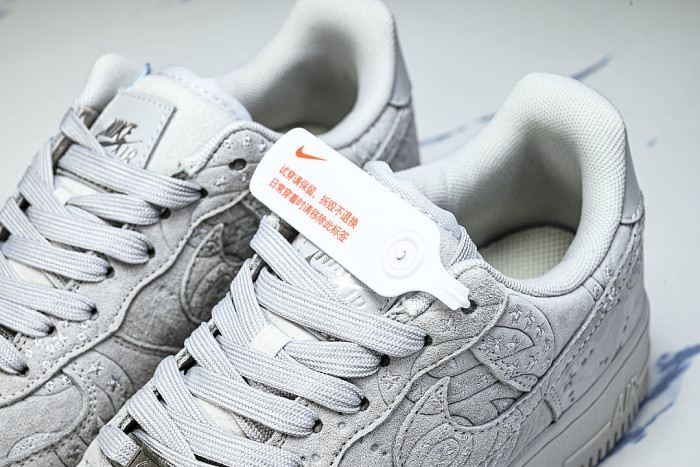 IO1259-00220 AIR FORCE 1 07 LOW CASUAL SNEAKERS GREY/GREY/GREY