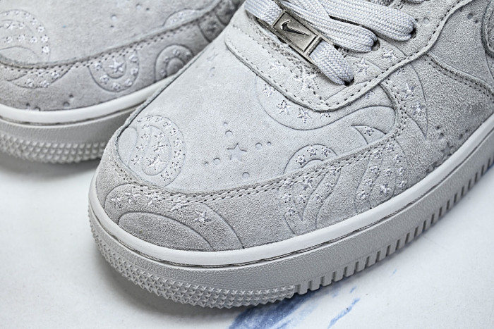 IO1259-00220 AIR FORCE 1 07 LOW CASUAL SNEAKERS GREY/GREY/GREY