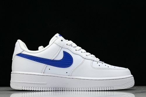 IV5732-100 AIR FORCE 1 LOW 07 CASUAL SNEAKERS WHITE/GAME ROYAL