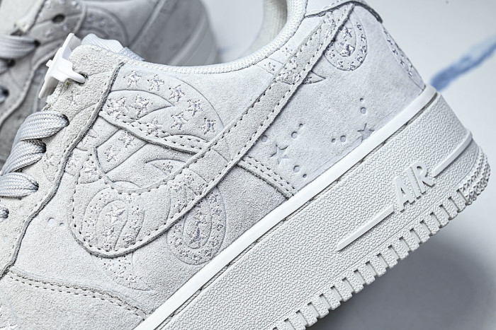 IO1259-00220 AIR FORCE 1 07 LOW CASUAL SNEAKERS GREY/GREY/GREY