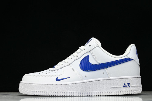 IV5732-100 AIR FORCE 1 LOW 07 CASUAL SNEAKERS WHITE/GAME ROYAL