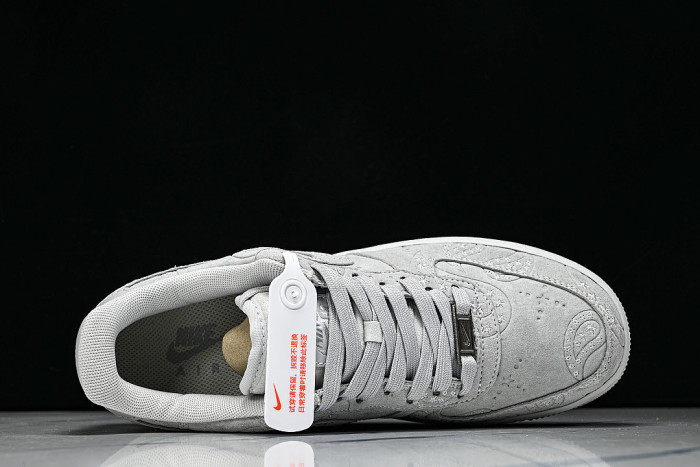 IO1259-00220 AIR FORCE 1 07 LOW CASUAL SNEAKERS GREY/GREY/GREY