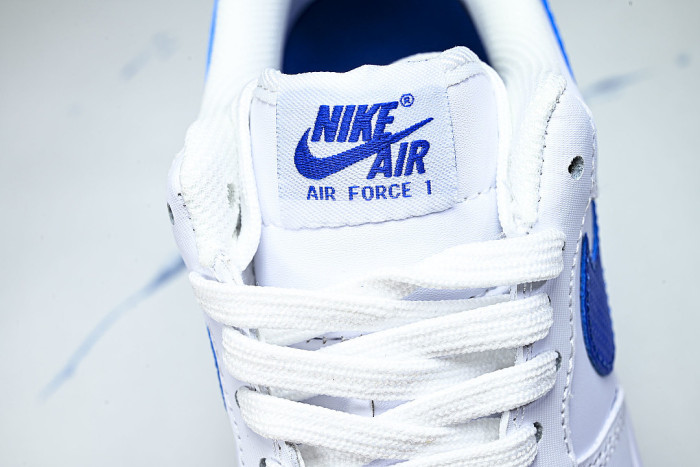 IV5732-100 AIR FORCE 1 LOW 07 CASUAL SNEAKERS WHITE/GAME ROYAL