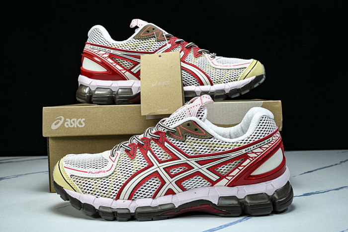 1203A456-700 UB9-S GEL-KAYANO 20 CRYSTAL PINK/CLASSIC RED