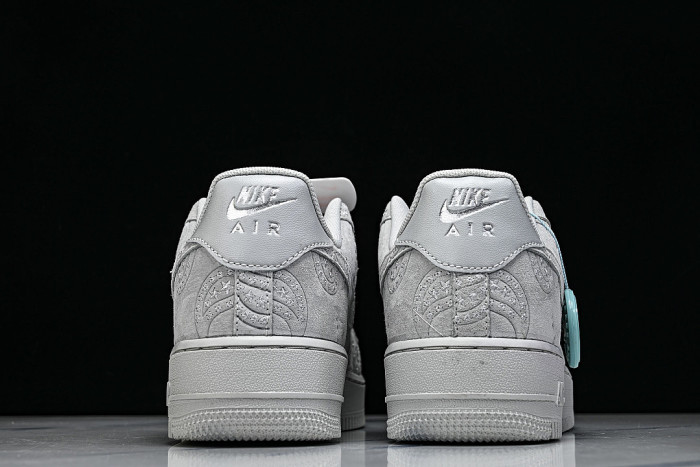 IO1259-00220 AIR FORCE 1 07 LOW CASUAL SNEAKERS GREY/GREY/GREY