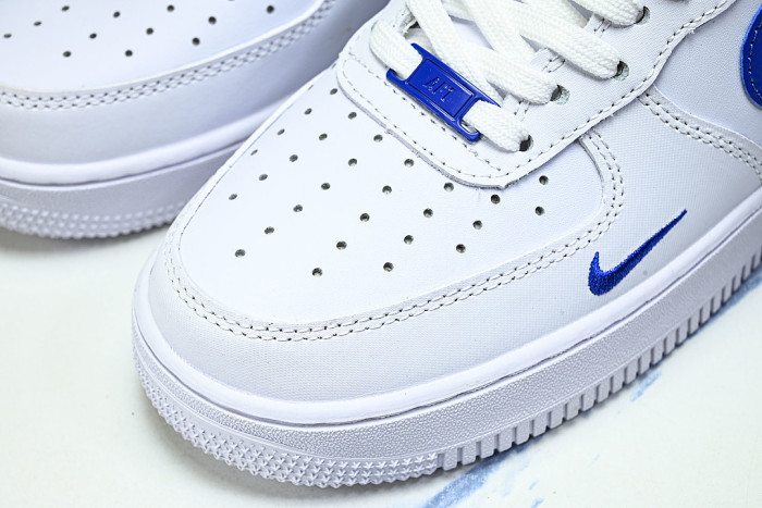 IV5732-100 AIR FORCE 1 LOW 07 CASUAL SNEAKERS WHITE/GAME ROYAL