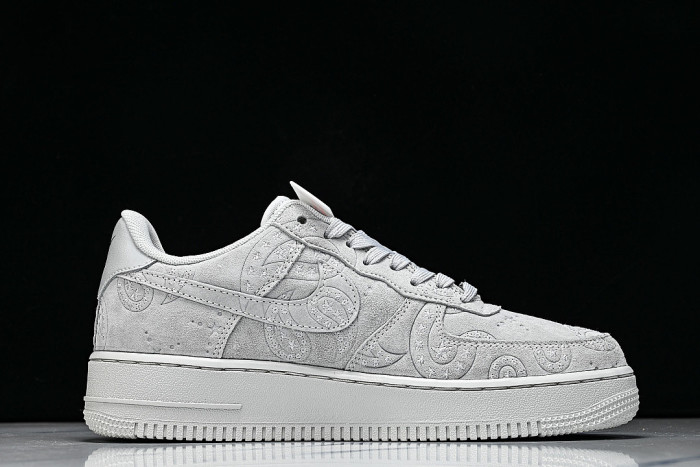 IO1259-00220 AIR FORCE 1 07 LOW CASUAL SNEAKERS GREY/GREY/GREY
