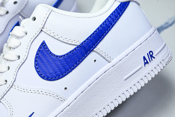 IV5732-100 AIR FORCE 1 LOW 07 CASUAL SNEAKERS WHITE/GAME ROYAL