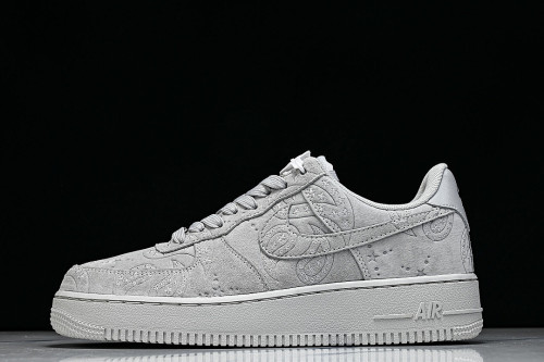 IO1259-00220 AIR FORCE 1 07 LOW CASUAL SNEAKERS GREY/GREY/GREY