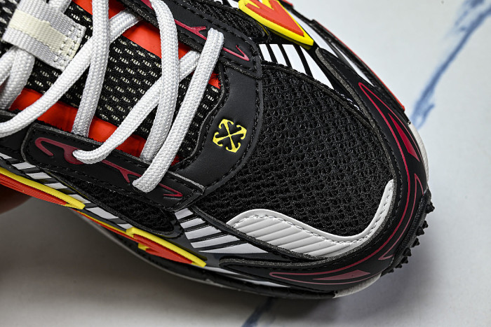 HIGH-TOP THICK-SOLED CASUAL SPORTS SHOES BLACK/WHITE/RED/ORANGE/YELLOW