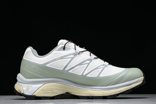 479900-28 XT-6 OUTDOOR TRAIL RUNNING SHOES WHITE/GREEN