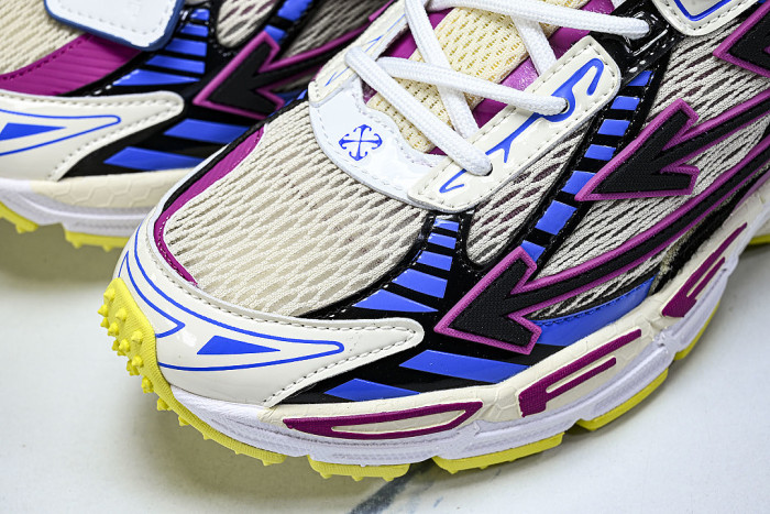 HIGH-TOP THICK-SOLED CASUAL SPORTS SHOES WHITE/PURPLE/BLUE/BLACK