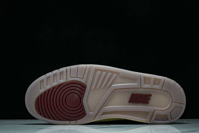 IO7744-600 JORDAN 3 RETRO PRM TEAM RED/METALLIC GOLD/BURGUNDY CRUSH/COCONUT MILK/MAUVE/GYM RED