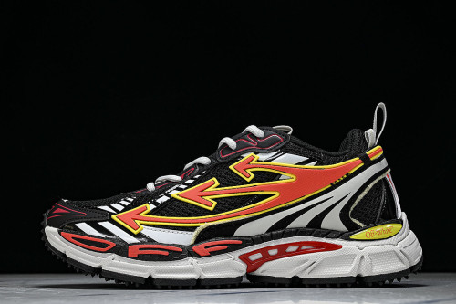 HIGH-TOP THICK-SOLED CASUAL SPORTS SHOES BLACK/WHITE/RED/ORANGE/YELLOW