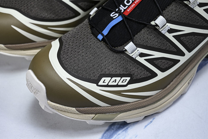 473058-28 XT-6 OUTDOOR TRAIL RUNNING SHOES BROWN/BLACK/WHITE