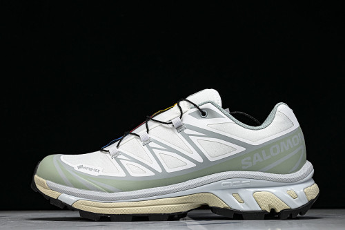 479900-28 XT-6 OUTDOOR TRAIL RUNNING SHOES WHITE/GREEN