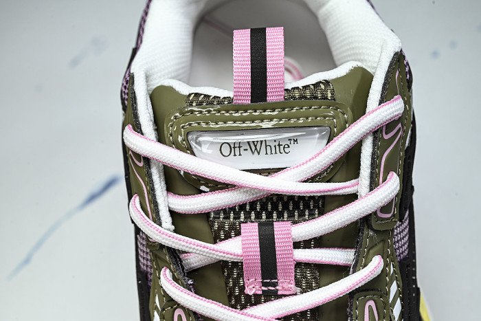 HIGH-TOP THICK-SOLED CASUAL SPORTS SHOES PINK/GREEN/BLACK/WHITE
