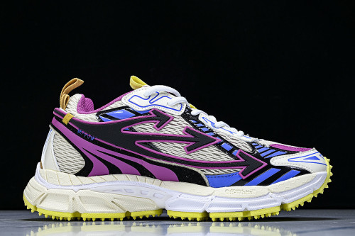 HIGH-TOP THICK-SOLED CASUAL SPORTS SHOES WHITE/PURPLE/BLUE/BLACK