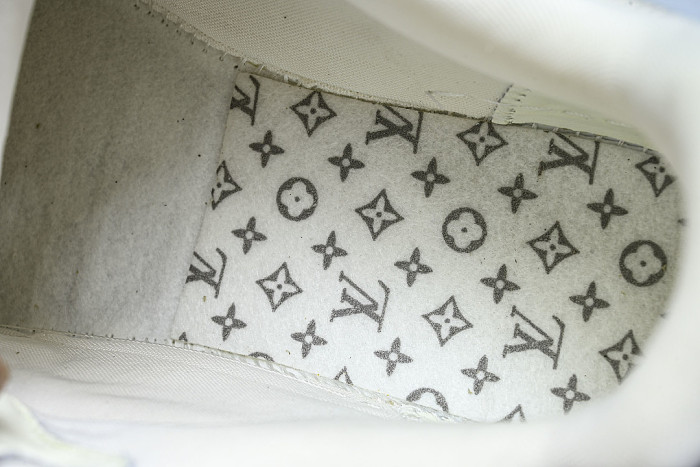 LEATHER CASUAL SPORTS SHOES WHITE/BEIGE/GREY
