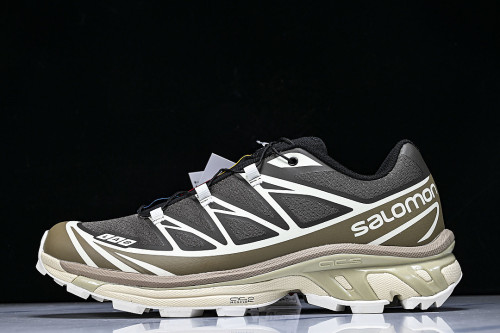 473058-28 XT-6 OUTDOOR TRAIL RUNNING SHOES BROWN/BLACK/WHITE