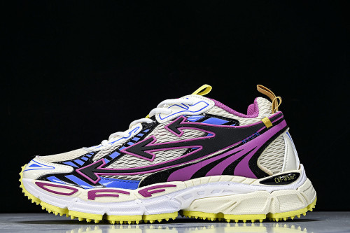 HIGH-TOP THICK-SOLED CASUAL SPORTS SHOES WHITE/PURPLE/BLUE/BLACK
