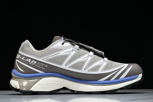 477391-28 XT-6 OUTDOOR TRAIL RUNNING SHOES BROWN/WHITE/BLUE