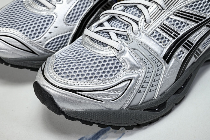 1203A706-020 GEL KAYANO 14 SPORTY AND CASUAL BREATHABLE RUNNING SHOES GREY/DARK GRAY