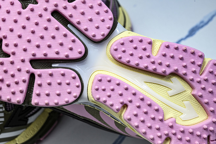 HIGH-TOP THICK-SOLED CASUAL SPORTS SHOES PINK/GREEN/BLACK/WHITE