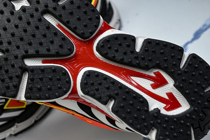 HIGH-TOP THICK-SOLED CASUAL SPORTS SHOES BLACK/WHITE/RED/ORANGE/YELLOW