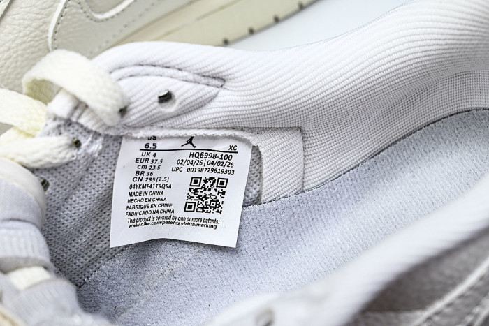 HQ6998-100 JORDAN 1 RETRO LOW OG SAIL/SAIL/UNIVERSITY RED