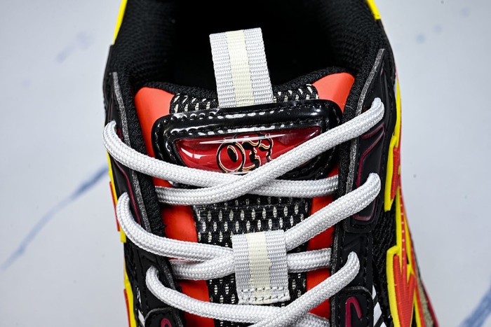 HIGH-TOP THICK-SOLED CASUAL SPORTS SHOES BLACK/WHITE/RED/ORANGE/YELLOW